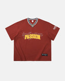 Retro V-Neck Jersey | Inflation Streetwear INFLATION