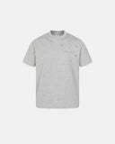 dove embroidered mock neck t-shirt