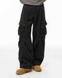 Baggy Cargo Pants with Multiple Pockets | Inflation Streetwear INFLATION