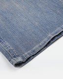 Bamboo Weave Embroidered Bootcut Jeans | Inflation Streetwear