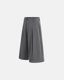 Pleated Stud Detail Tailored Shorts | Inflation Streetwear INFLATION
