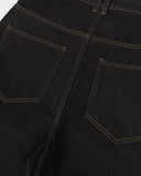 Buttons Up Raw Baggy Jeans | Inflation Streetwear INFLATION
