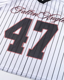 Pinstripe Number Mesh Jersey | Inflation Streetwear INFLATION