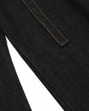 Contrast Stitch Raw Baggy Jeans | Inflation Streetwear INFLATION