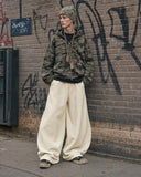 Deconstructed Wide Leg Sweatpants | Inflation Streetwear INFLATION