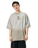 Monkey Washed Towel Embroidery Tshirt | Inflation Streetwear INFLATION