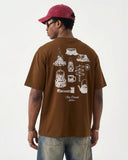 Camping Graphic Cotton Tees | Inflation Streetwear INFLATION