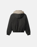Detachable Hooded Faux Fur Padded Jacket | Inflation Streetwear INFLATION