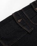 Raw Denim Longline Cargo Jorts | Inflation Streetwear INFLATION