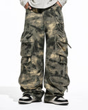Camouflage Multi Pocket Cargo Pants | Inflation Streetwear INFLATION