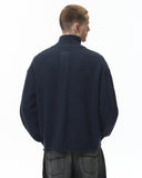 Quarter Zip Up Mock Neck Sweaters | Inflation Streetwear INFLATION
