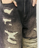 Camo Digital  Printing Baggy Jeans | Inflation Streetwear INFLATION