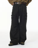 Garment Wash Ripped Cargo Pants | Inflation Streetwear INFLATION