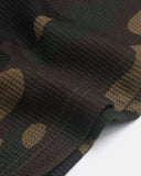 Camo Graphic Waffle Long Sleeve T-Shirt | Inflation Streetwear