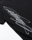 Abstract Scribble Print Boxy Tee | Inflation Streetwear INFLATION