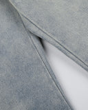 Leopard Patch Barrel Wide Leg Jeans | Inflation Streetwear INFLATION