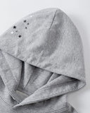Studded Boxy Pullover Hoodie | Inflation Streetwear