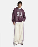 Side Stripe Wide Leg Track Pants | Inflation Streetwear