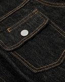 Black Multi Pockets Denim Jacket | Inflation Streetwear INFLATION