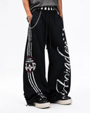 adjustable hem streetwear sweatpants