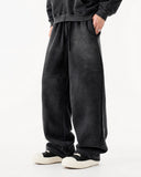 Straight-Leg Acid Wash Sweatpants | Inflation Streetwear