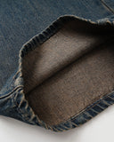 Dirty Wash Graphic Wide Leg Jeans | Inflation Streetwear