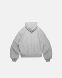High Collar Fleece Double Zip-Up Hoodies | Inflation Streetwear INFLATION