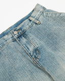 Stitching Bamboo Weave Baggy Jeans | Inflation Streetwear INFLATION