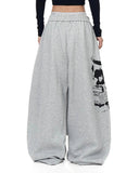 Graphic Printing Baggy Sweatpants | Inflation Streetwear INFLATION