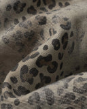 Leopard Faux Fur Collar Jacket | Inflation Streetwear