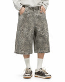 Leopard Print Baggy Shorts | Inflation Streetwear INFLATION