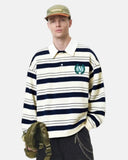 Striped Rugby Polo Shirt | Inflation Streetwear INFLATION