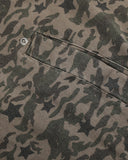 Camo Faux Fur Hooded Bomber Jacket | Inflation Streetwear