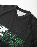 Flame Print Mesh Tees | Inflation Streetwear INFLATION