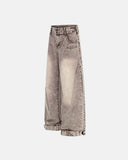 Retro Washed Wide Leg Baggy Jeans | Inflation Streetwear INFLATION