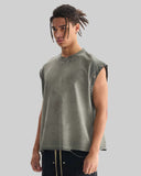 Distressed Washed Boxy Tank Top | Inflation Streetwear INFLATION