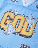 Dove Graphic Mesh Football Jersey | Inflation Streetwear INFLATION