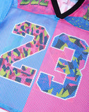 Camo Graphic Mesh Jersey Tee | Inflation Streetwear INFLATION