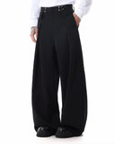 Metal Hook Wide-Leg Suit Pants | Inflation Streetwear INFLATION