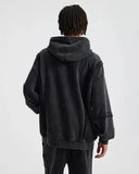 Acid Wash Oversized Zip Up Hoodies | Inflation Streetwear INFLATION