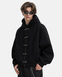 Metal Hook Boxy Zip Hoodie | Inflation Streetwear INFLATION
