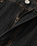 Back Script Graphic Barrel Jeans | Inflation Streetwear