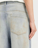 Mud Washed Baggy Jeans | Inflation Streetwear INFLATION