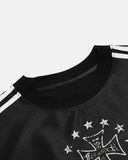 Gothic Graphic Contrast Jersey | Inflation Streetwear
