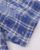 Devil Embroidered Plaid Shirt | Inflation Streetwear INFLATION