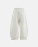 Grey French Terry Barrel Sweatpant | Inflation Streetwear INFLATION