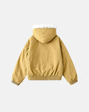 Faux Fur Lined Padded Bomber Jacket | Inflation Streetwear INFLATION