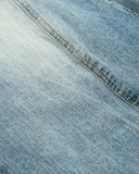 baggy jeans with stitching detail