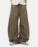 Cotton Linen Wide-leg Pants | Inflation Streetwear