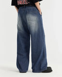 INFLATION Washed Baggy Jeans INFLATION